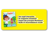 Magazine I Love English 5-8 ans - 4 n° par an