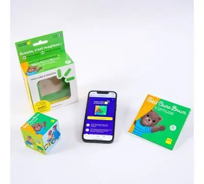 Mon cube à histoires Petit Ours Brun s’amuse