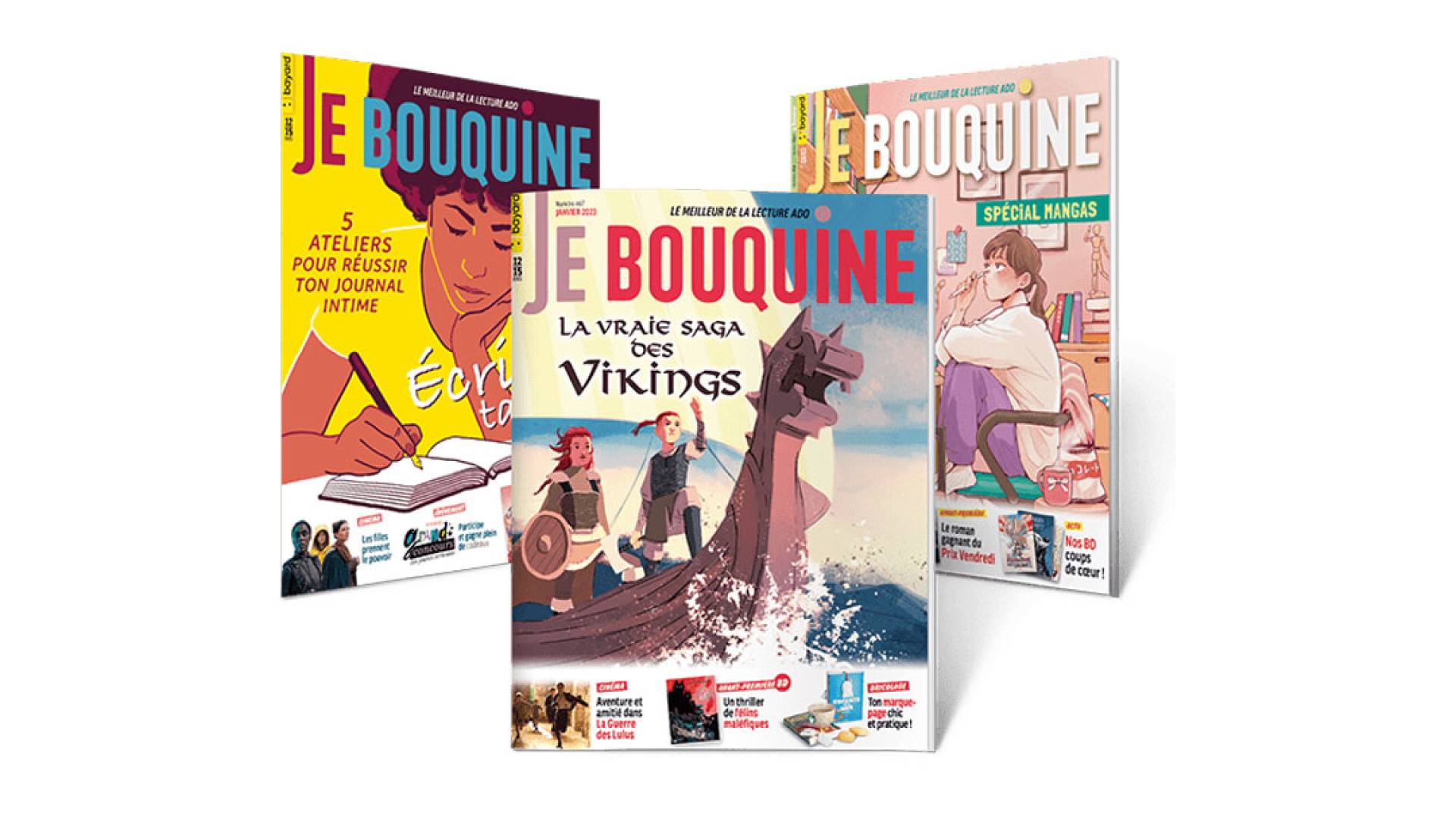 couvertures magazine Je bouquine couvertures magazine Je bouquine