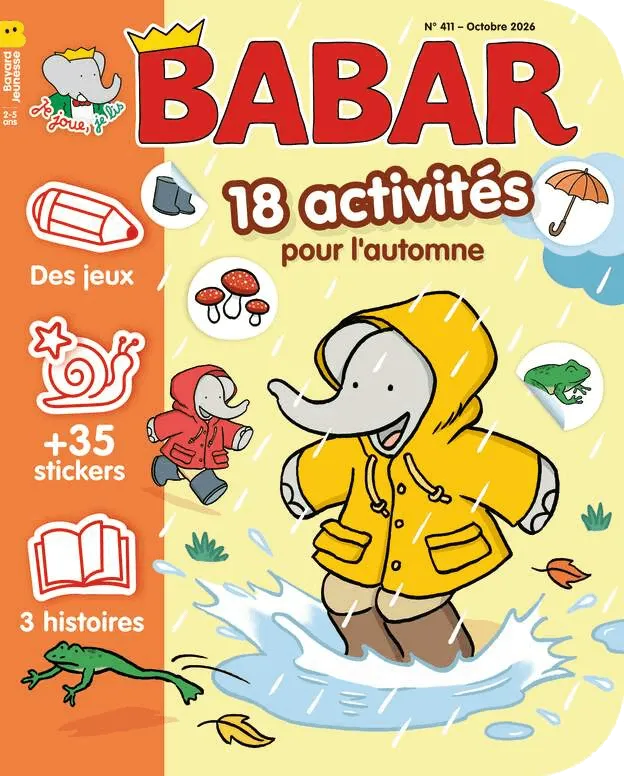 Babar - Couverture magazine Babar