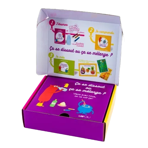 Box sciences - Chimie - Ça se dissout ou ça se mélange? - 3