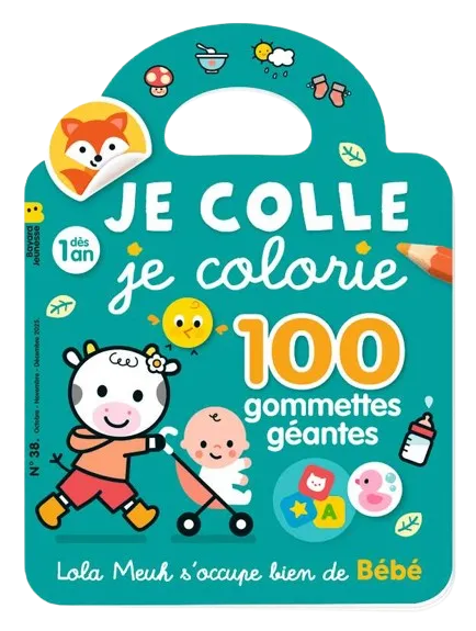 Je colle, je colorie