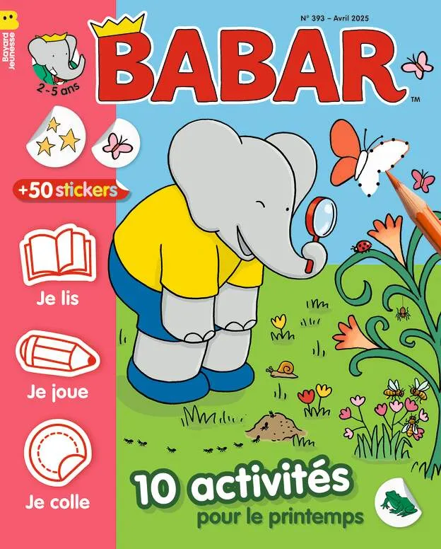 Babar - Couverture magazine Babar