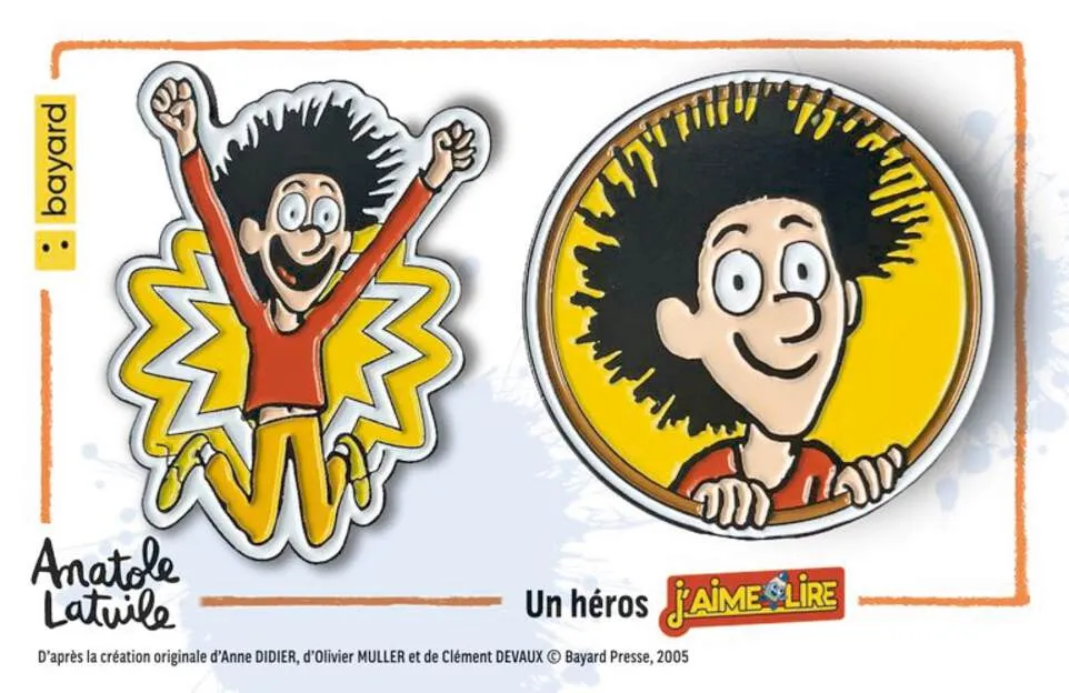 Duo de pin's géants Anatole Latuile