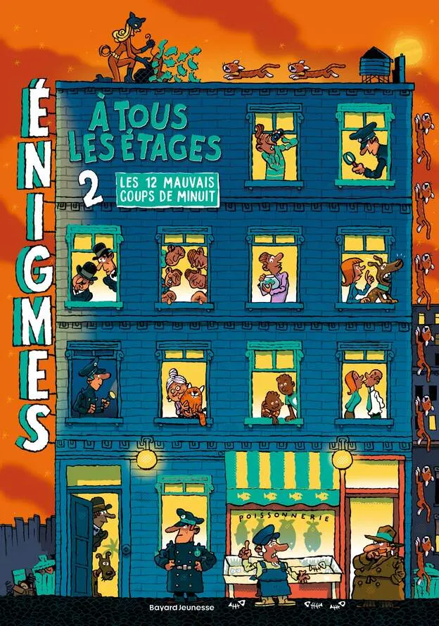 Les 12 mauvais coups de minuit - Enigmes à tous les étages T2 - Enigmes à tous les étages - T2