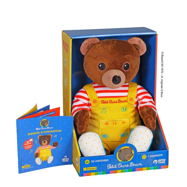 Petit Ours Brun – La peluche conteuse d’histoires
