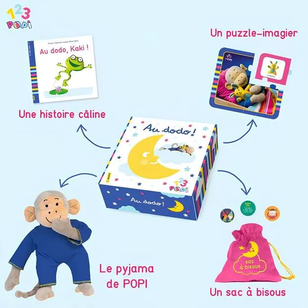 Pack POPI - Peluche + Box au dodo