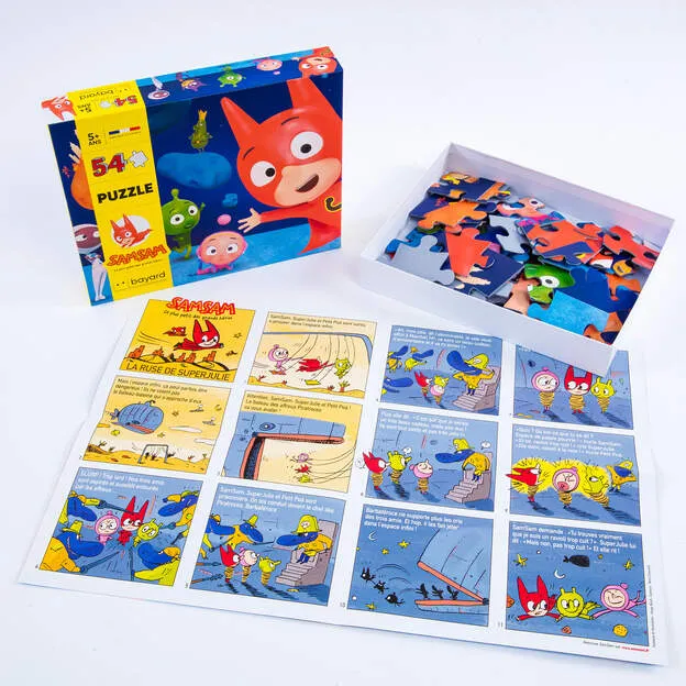 Puzzle SamSam - Avec les copains
