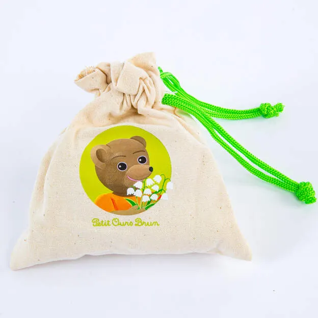 Sachet de 6 figurines Petit Ours Brun - Promenade