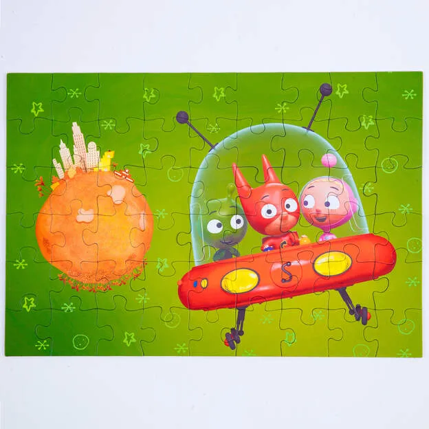 Puzzle SamSam - Soucoupe volante