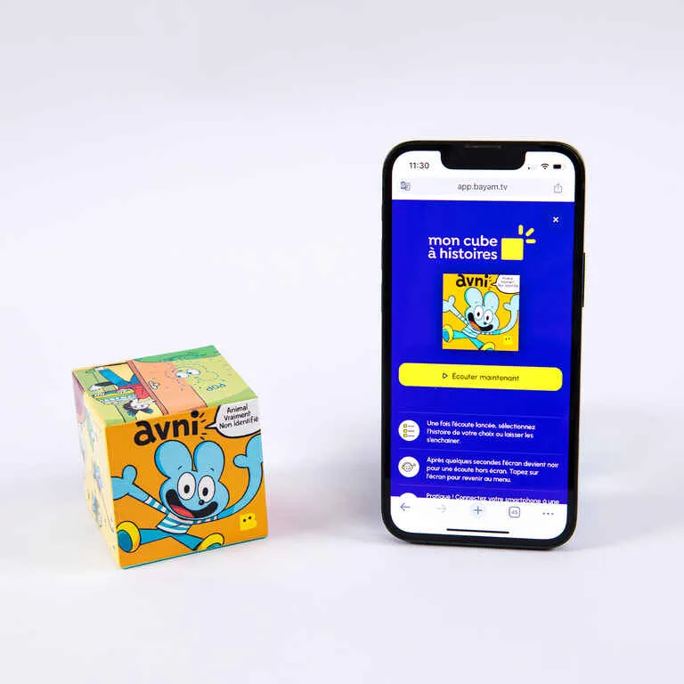 Mon cube à histoires - Avni