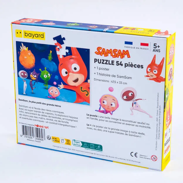 Puzzle SamSam - Avec les copains