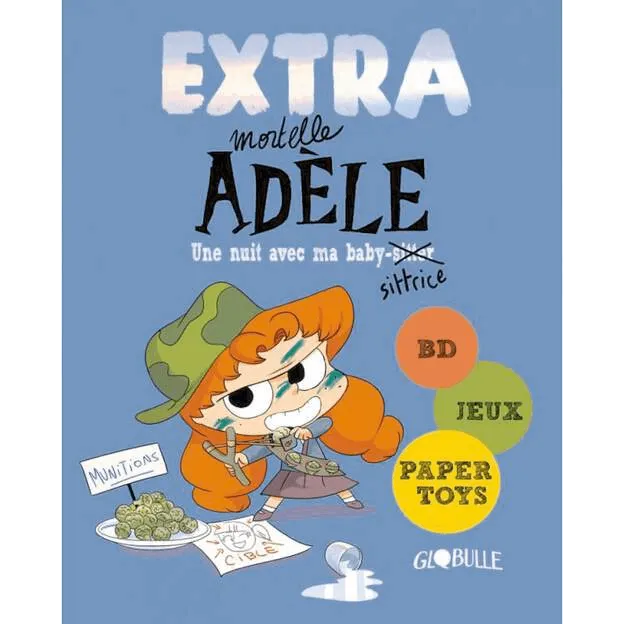 Livre Extra - Mortelle Adèle - Une nuit avec ma baby-sittrice