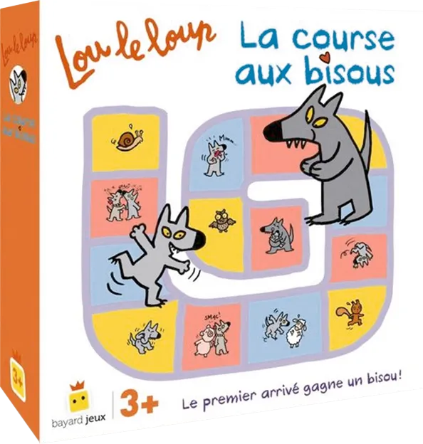 Lou le loup - La course aux bisous