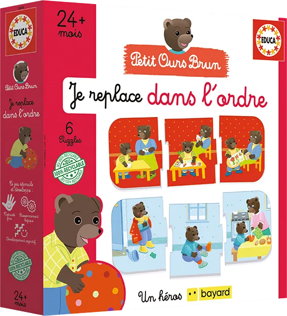 Petit Ours Brun - Je replace dans l'ordre