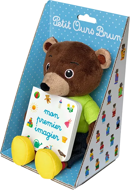 Ma peluche Petit Ours Brun et son imagier