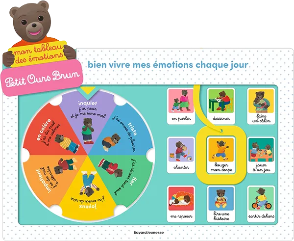 Petit Ours Brun - Mon tableau des émotions - Petit Ours Brun - Mon tableau des émotions
