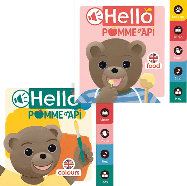 Pack 2 tomes Hello Pomme d'Api - Pack 2 tomes Hello Pomme d'Api