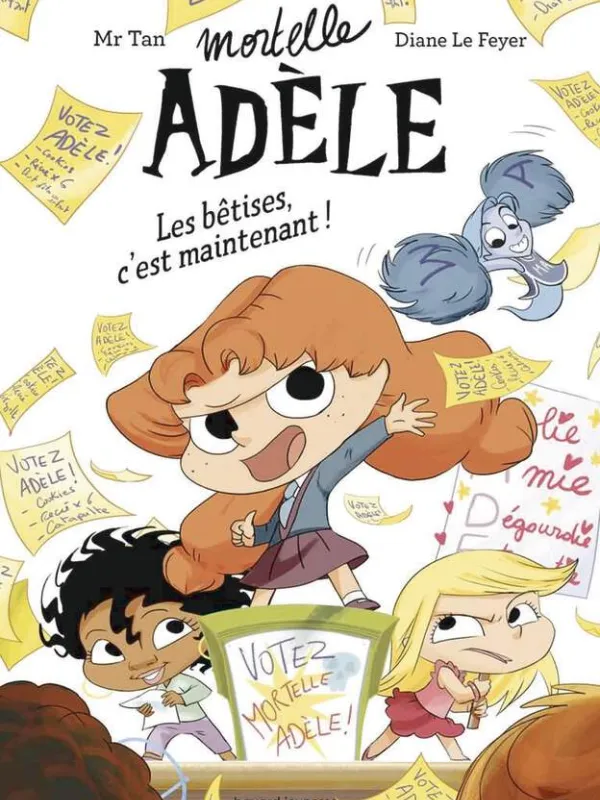 Produit Roman Mortelle Adèle, Tome 2 : Les bétises, c'est maintenant ! Image