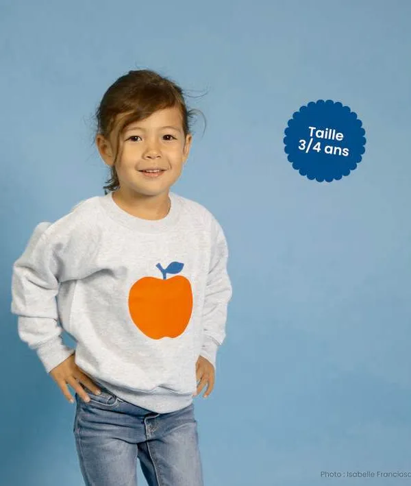 Produit Le sweat Pomme d'Api pour les 3-4 ans Image