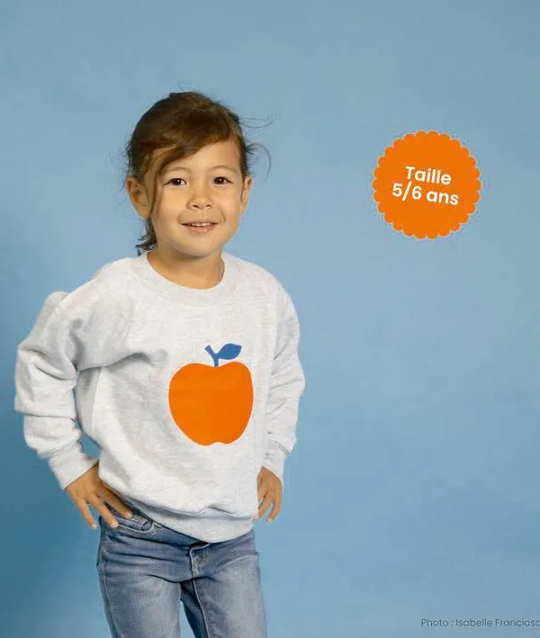 Produit Le sweat Pomme d'Api pour les 5-6 ans Image
