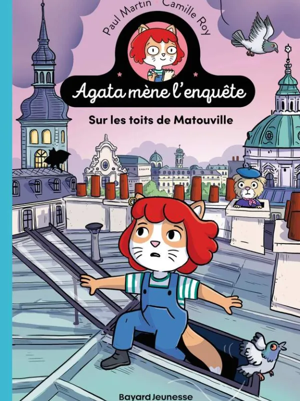 Produit Les enquêtes d'Agata Crispy, Tome 1 : Sur les toits de Matouville Image