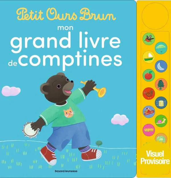 Produit Petit Ours Brun - Mon grand livre de comptines Image
