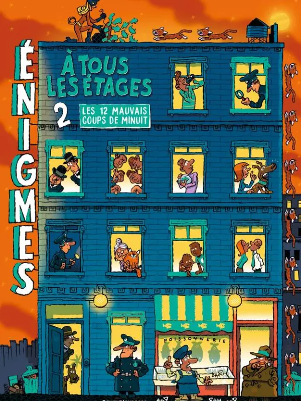 Produit Les 12 mauvais coups de minuit - Enigmes à tous les étages T2 Image