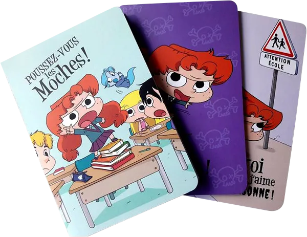 Produit Mortelle Adèle - 3 cahiers d'écriture Image