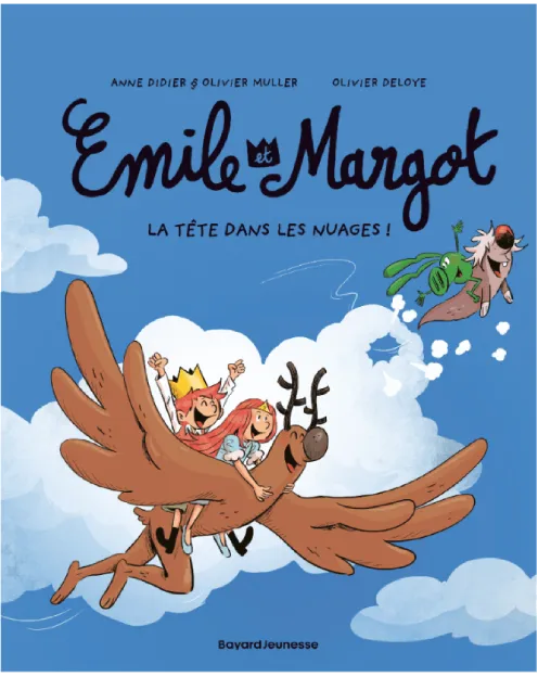Produit Émile et Margot, Tome 15 :  La tête dans les nuages Image