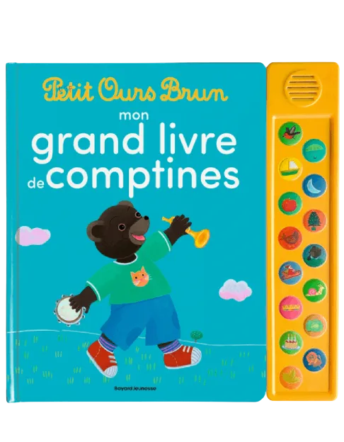 Produit Petit Ours Brun - Mon grand livre de comptines Image