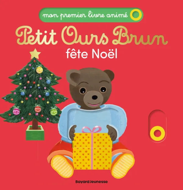 Produit Petit Ours Brun fête Noël - Mon premier livre animé Image