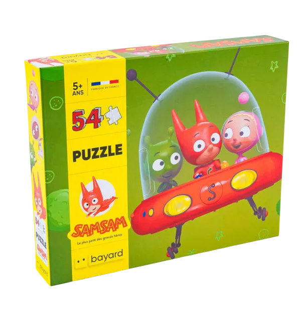 Produit Puzzle SamSam - Soucoupe volante Image