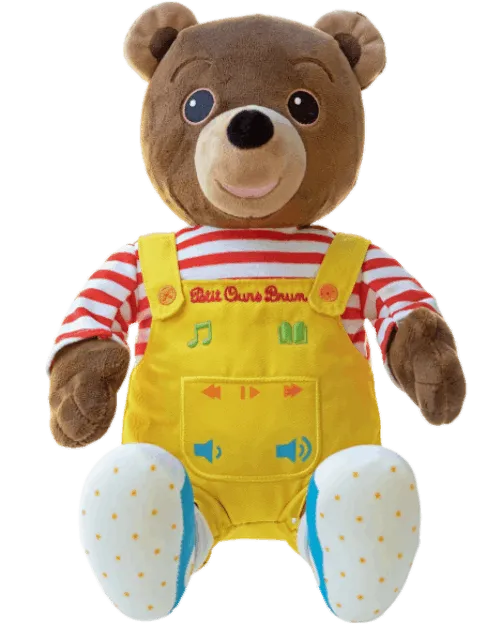 Produit Petit Ours Brun – La peluche conteuse d’histoires Image