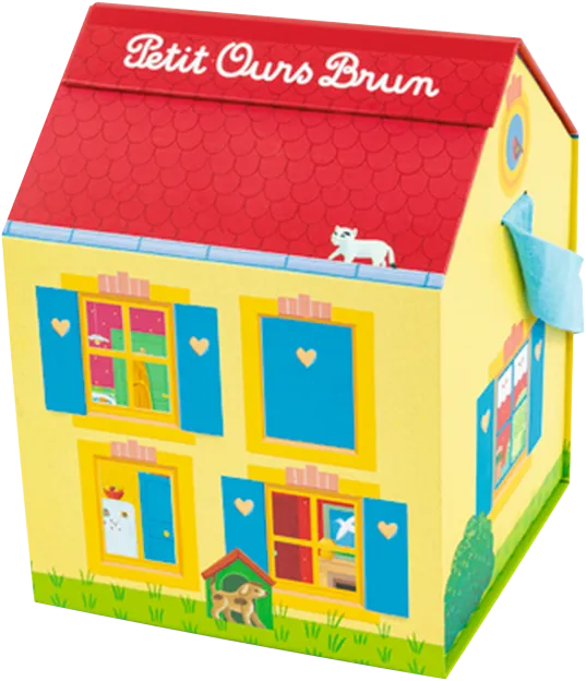 Produit Coffret Petit Ours Brun : ma maison à histoires Image