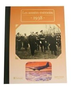 Le Livre "Les années mémoire 1938"