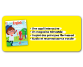 Magazine I Love English 5-8 ans - 4 n° par an