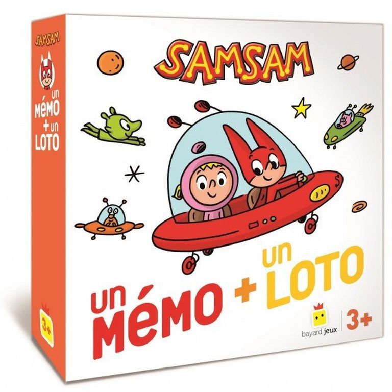 Jeu SamSam – 1 loto et 1 mémo