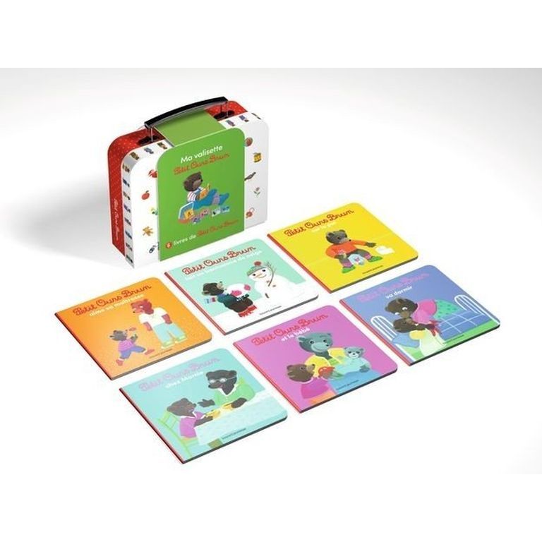 Coffret - Ma Valisette de 6 livres Petit Ours Brun