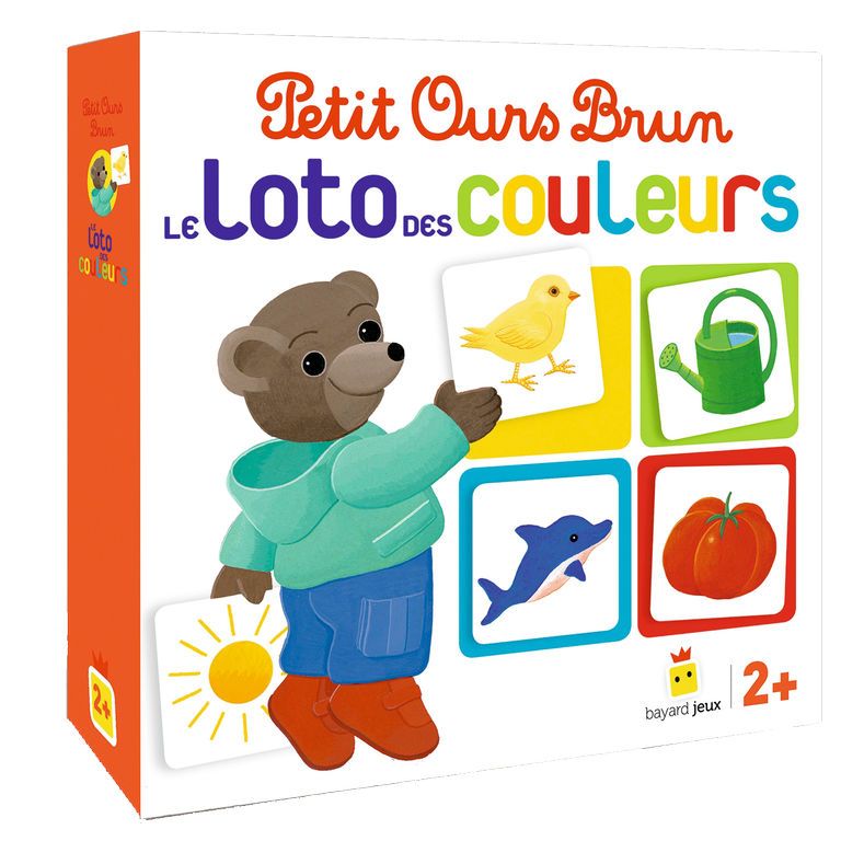 Jeu - Petit Ours Brun - Le loto des couleurs