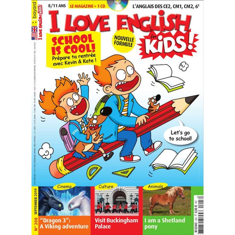 Abonnement au magazine I Love English for Kids