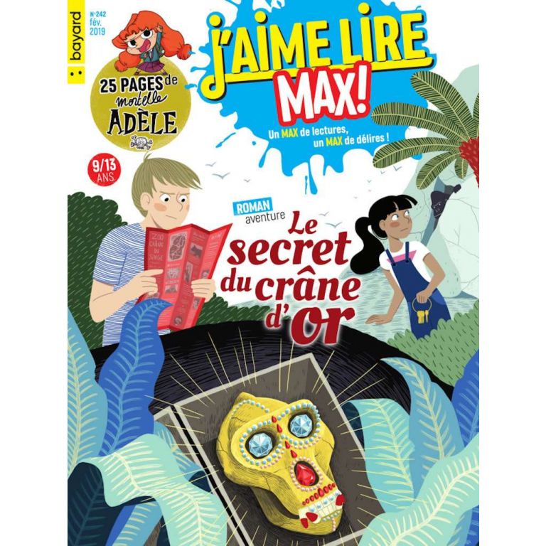 Abonnement au magazine J'aime lire Max