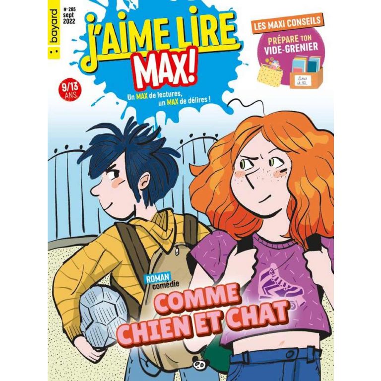 J’aime lire Max Abonnement magazine lecture enfant 913 ans