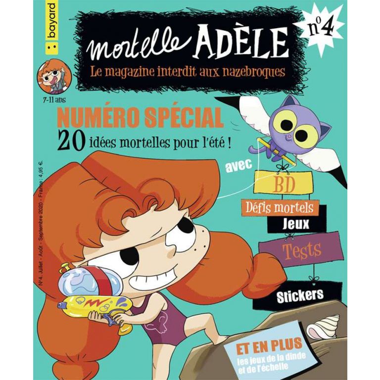 Magazine - Mortelle Adèle, le n°4 !