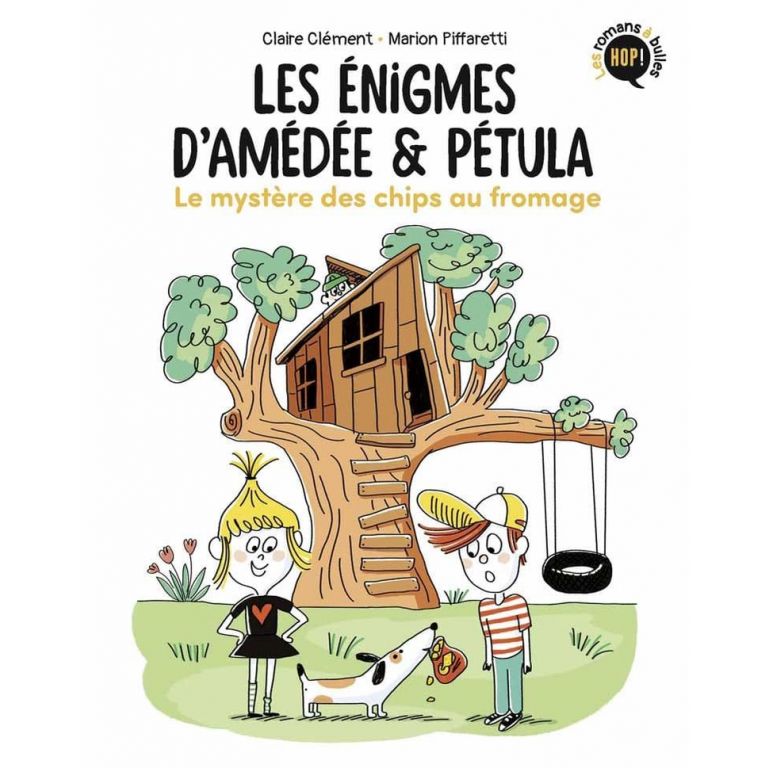 Livre - Les énigmes d'Amédée et Pétula - Tome 1 - Le mystère des chips au fromage - C. Clément 