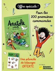 Offre spéciale : Anatole Latuile, Tome 19 et sa planche tatouage Anatole !