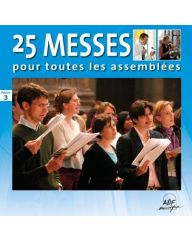 25 messes pour toutes les assemblées Vol. 3 - Coffret 3 CD