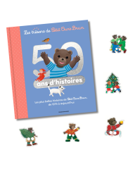 Offre spéciale : Les trésors de Petit Ours Brun - 50 ans d'histoires et ses marionnettes à doigts !