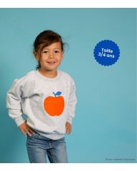 Le sweat Pomme d'Api pour les 3-4 ans