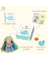 Pack POPI - Peluche + Box au bain